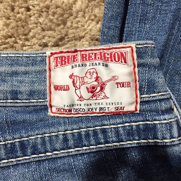 True Religion Disco Joey Big T Womens Denim sz 27 - Picture 4 of 8